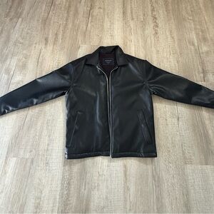 Abercrombie & Fitch Black Leather Jacket